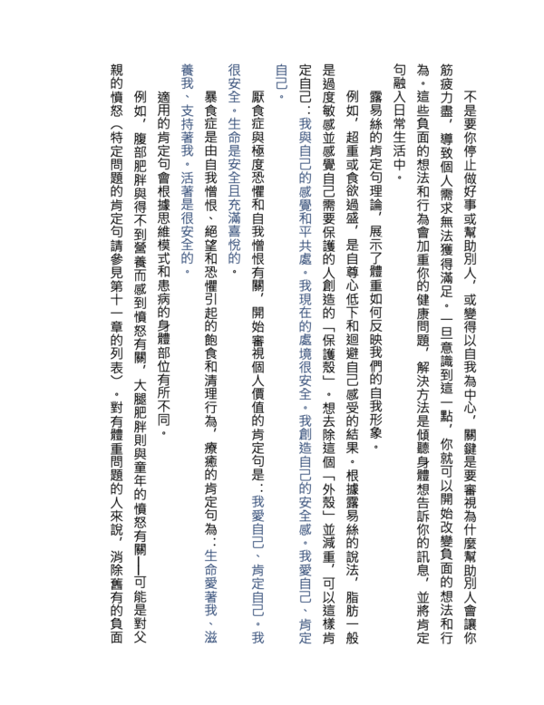 《一切安好》結合醫學、肯定句與直覺力的身心靈完全療法｜《創造生命的奇蹟》醫學實證版｜露易絲．賀 Louise L. Hay｜PDF 電子書