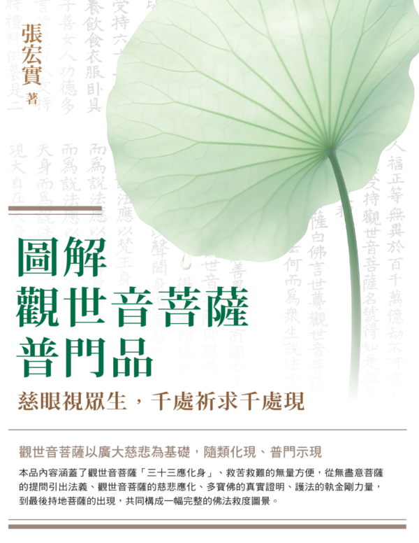 【圖解觀音法門套書】（二冊）：《圖解心經》、《圖解觀世音菩薩普門品》｜張宏實｜EPUB PDF 電子書